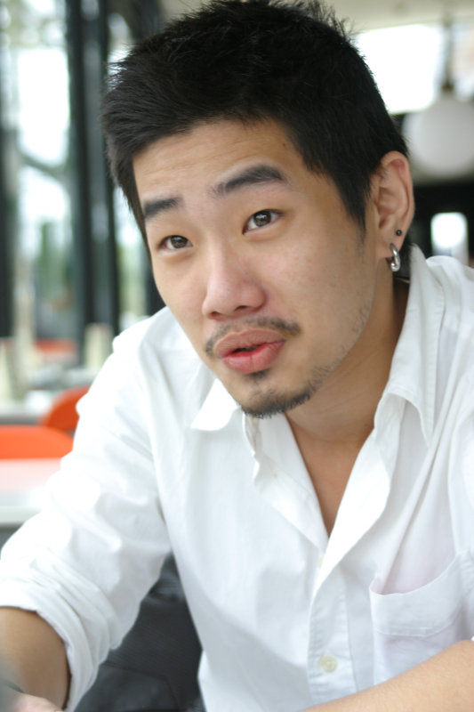 台中20號倉庫藝術特區藝術村2006-2009年橘園經營時期咖啡館藝廊聊天表情系列攝影邀請聊天表情20070311攝影照片167