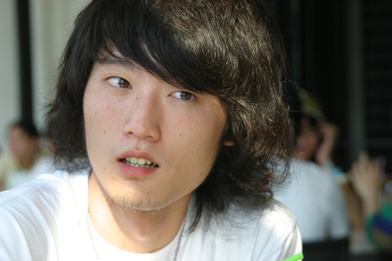 台中20號倉庫藝術特區藝術村2006-2009年橘園經營時期咖啡館藝廊聊天表情系列攝影邀請聊天表情20070428攝影照片39