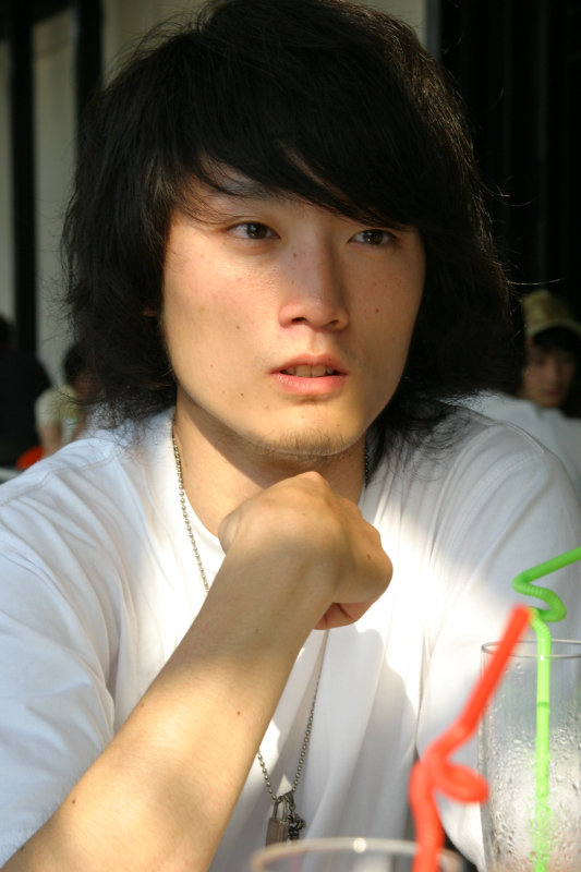 台中20號倉庫藝術特區藝術村2006-2009年橘園經營時期咖啡館藝廊聊天表情系列攝影邀請聊天表情20070428攝影照片41