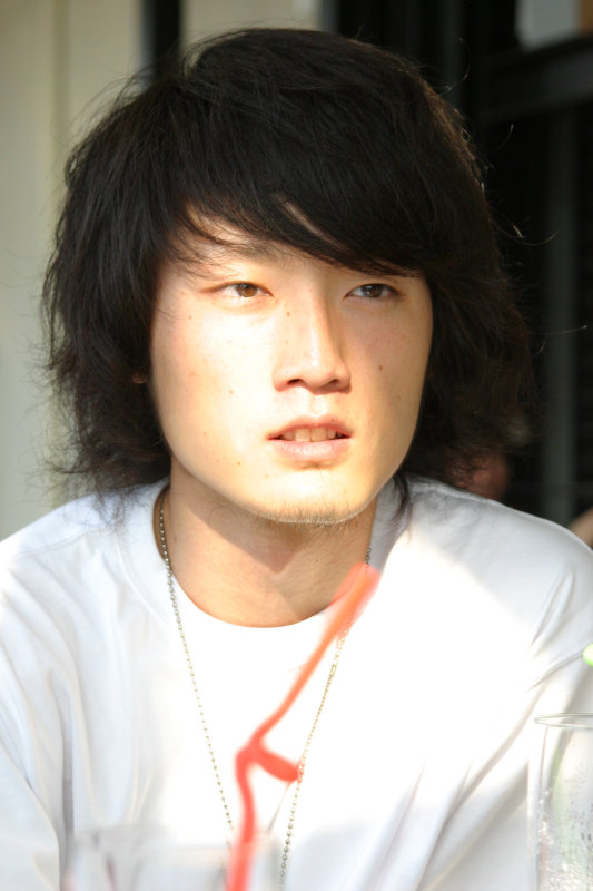 台中20號倉庫藝術特區藝術村2006-2009年橘園經營時期咖啡館藝廊聊天表情系列攝影邀請聊天表情20070428攝影照片46