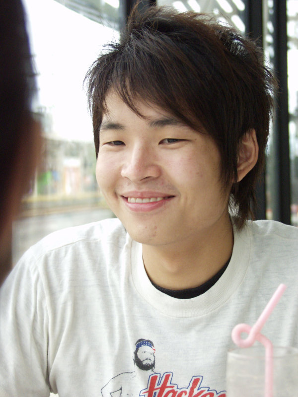 台中20號倉庫藝術特區藝術村2006-2009年橘園經營時期咖啡館藝廊聊天表情系列攝影邀請小明20060917攝影照片49