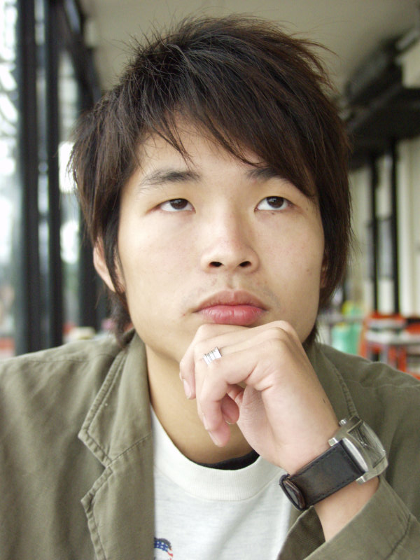 台中20號倉庫藝術特區藝術村2006-2009年橘園經營時期咖啡館藝廊聊天表情系列攝影邀請小明20060917攝影照片104