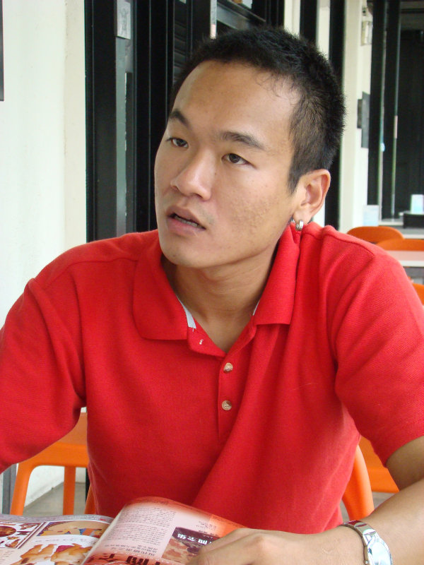 台中20號倉庫藝術特區藝術村2006-2009年橘園經營時期咖啡館藝廊聊天表情系列攝影邀請駐站藝術家張育嘉20080817攝影照片6