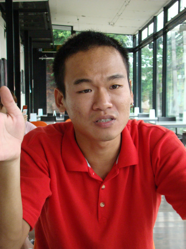 台中20號倉庫藝術特區藝術村2006-2009年橘園經營時期咖啡館藝廊聊天表情系列攝影邀請駐站藝術家張育嘉20080817攝影照片22