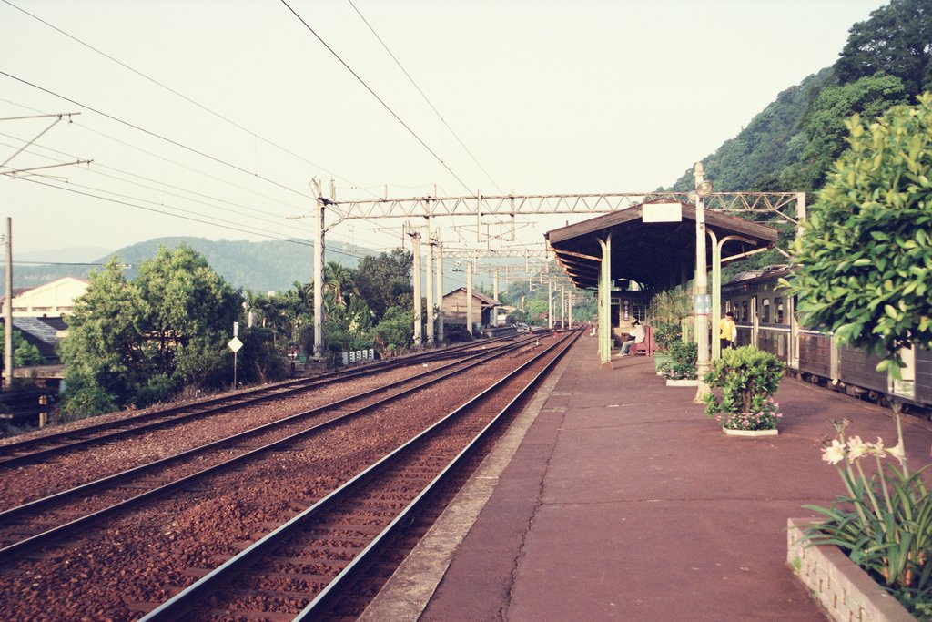 底片影像泰安火車站攝影照片3