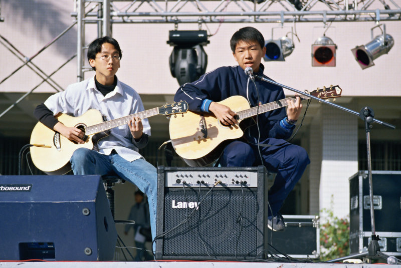 校園博覽會台中二中校慶(1999)吉他社攝影照片10