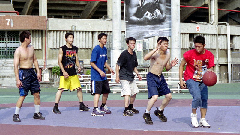 台灣體育運動大學運動攝影夏天的籃球場(台中體育場)夏天籃球場系列-3攝影照片11