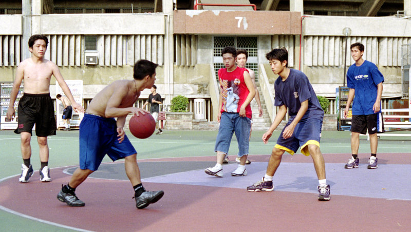 台灣體育運動大學運動攝影夏天的籃球場(台中體育場)夏天籃球場系列-3攝影照片14