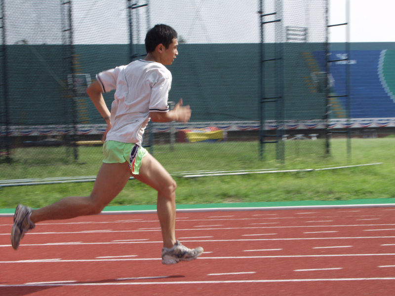 台灣體育運動大學運動攝影大豐裝訂田徑隊訓練20030615攝影照片8