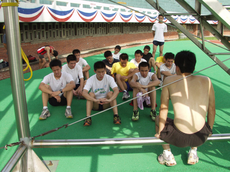 台灣體育運動大學運動攝影大豐裝訂田徑隊訓練20030615攝影照片27