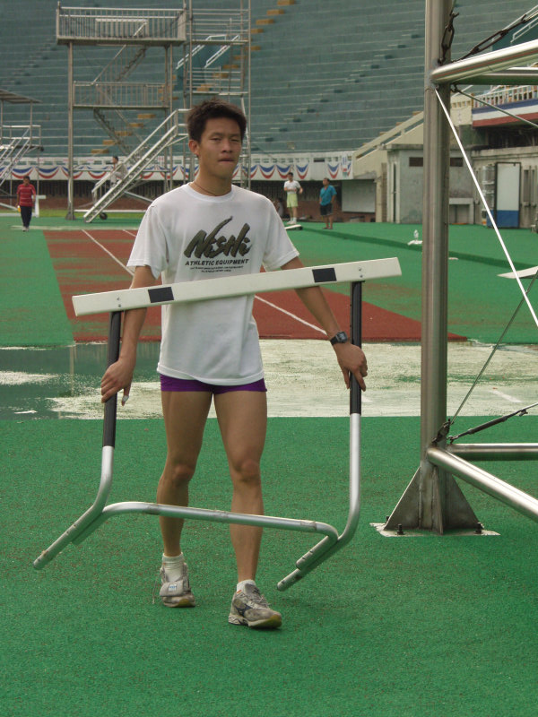 台灣體育運動大學運動攝影大豐裝訂田徑隊訓練20030622攝影照片4