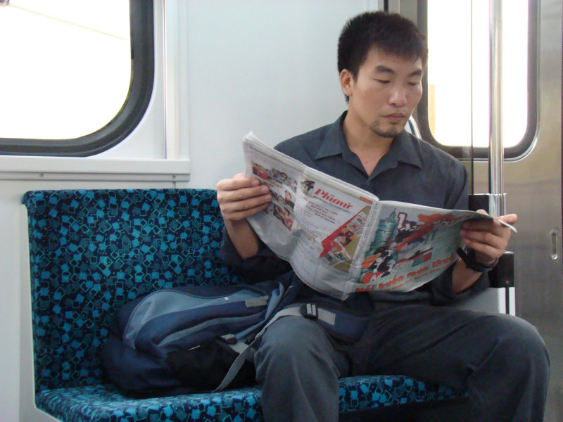 台灣鐵路旅遊攝影700型阿福電車旅客攝影照片45