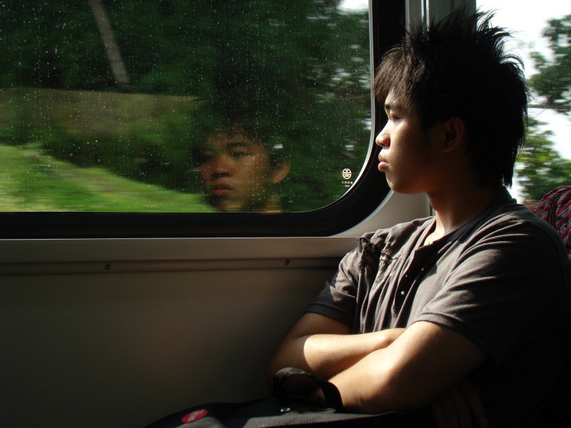 台灣鐵路旅遊攝影700型阿福電車旅客攝影照片62