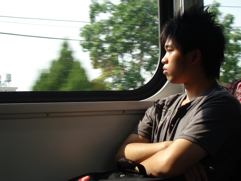 台灣鐵路旅遊攝影700型阿福電車旅客攝影照片68