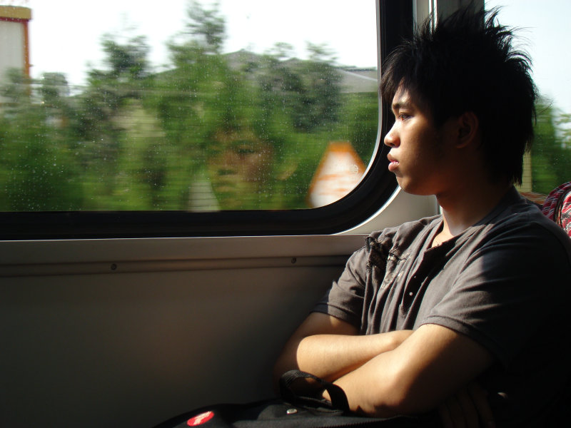 台灣鐵路旅遊攝影700型阿福電車旅客攝影照片70