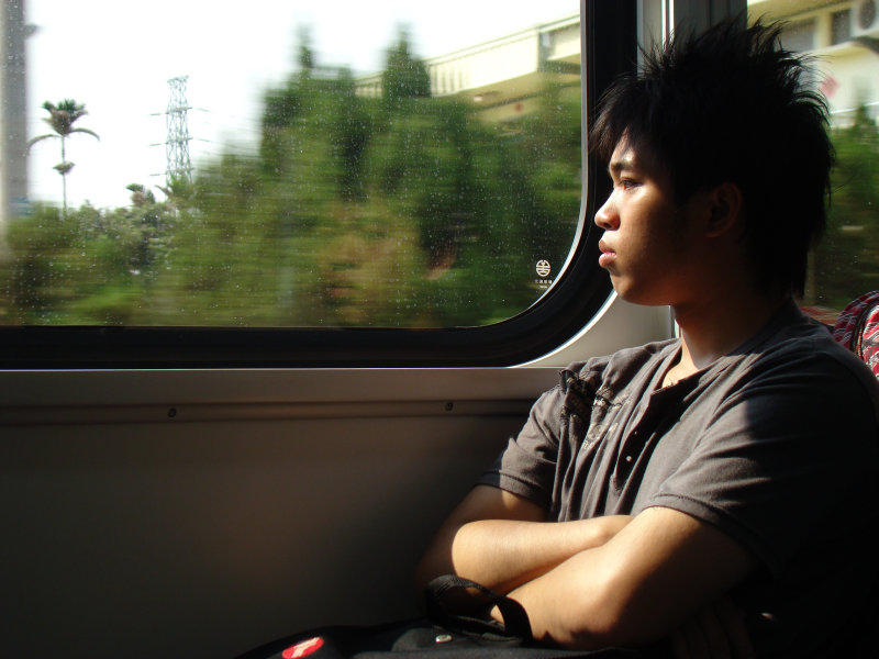 台灣鐵路旅遊攝影700型阿福電車旅客攝影照片73