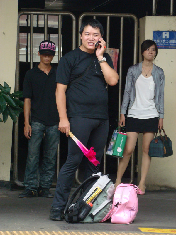 台灣鐵路旅遊攝影台中火車站扇子舞2009-07-25攝影照片16