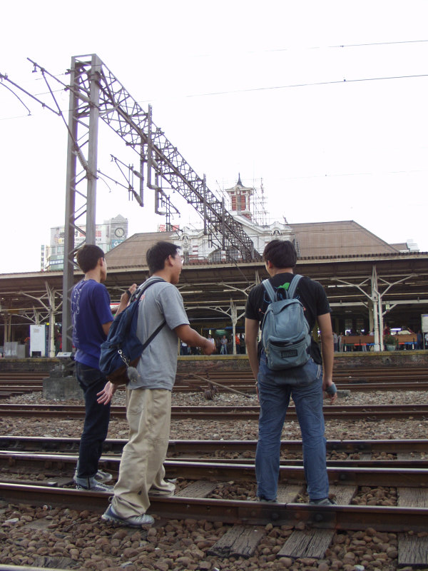 台灣鐵路旅遊攝影台中火車站月台景物篇2002攝影照片8