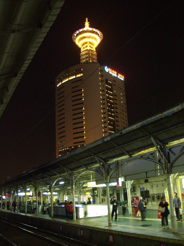 台灣鐵路旅遊攝影台中火車站月台景物篇2002攝影照片20