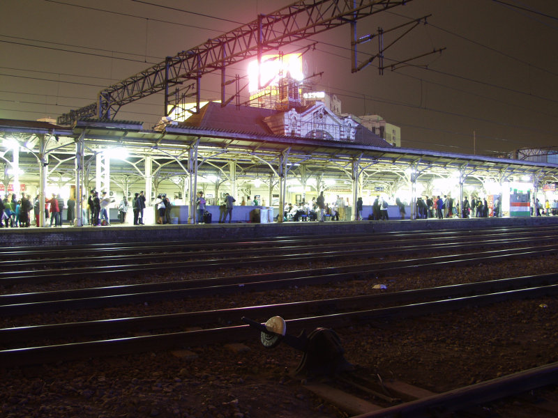 台灣鐵路旅遊攝影台中火車站月台景物篇2002攝影照片36