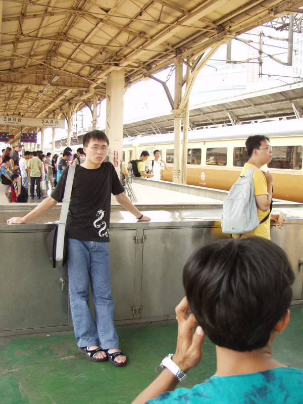 台灣鐵路旅遊攝影台中火車站月台景物篇2003攝影照片20