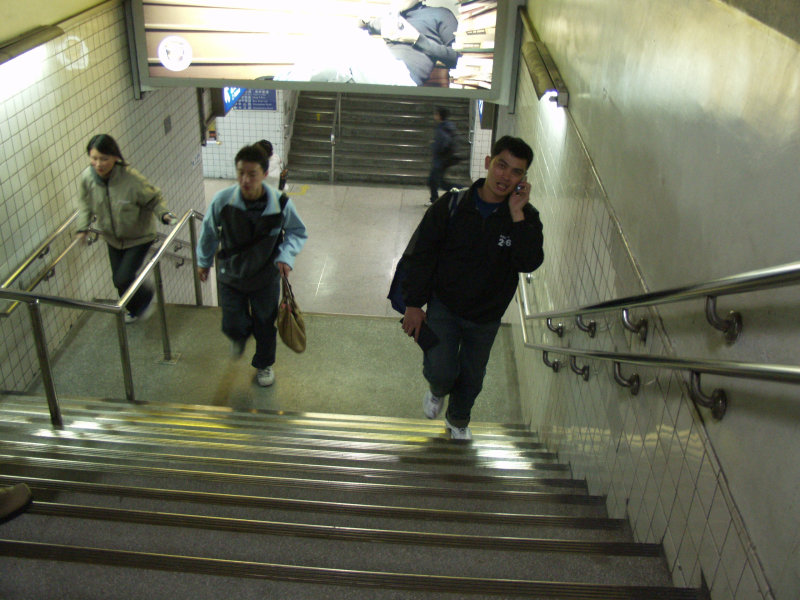 台灣鐵路旅遊攝影台中火車站月台景物篇2003攝影照片49