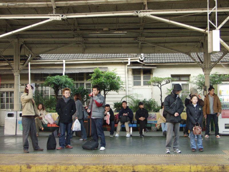 台灣鐵路旅遊攝影台中火車站月台景物篇2003攝影照片52