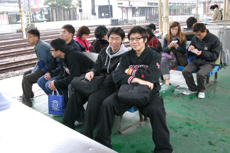 台灣鐵路旅遊攝影台中火車站月台景物篇2004攝影照片12