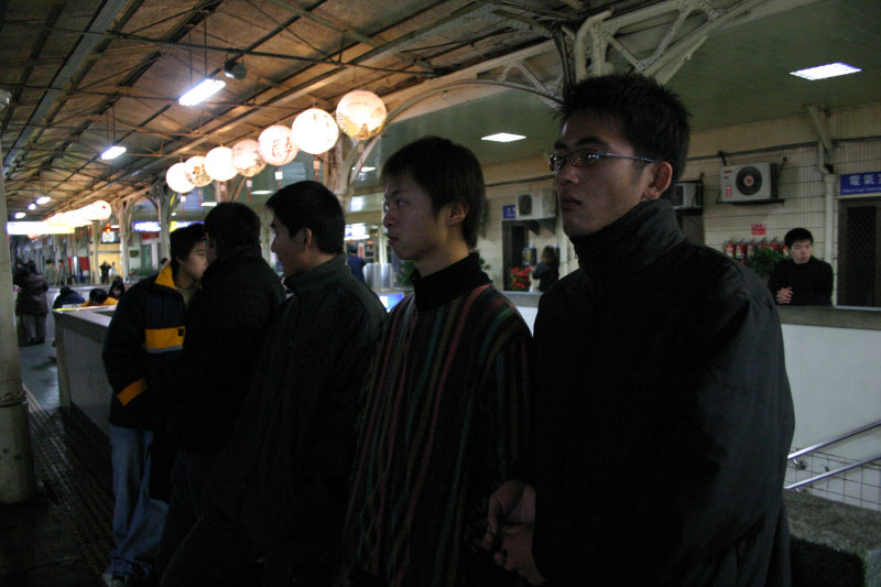 台灣鐵路旅遊攝影台中火車站月台景物篇2004攝影照片34