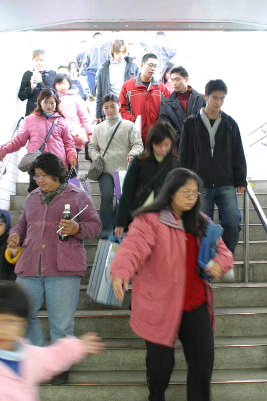 台灣鐵路旅遊攝影台中火車站月台景物篇2005攝影照片5