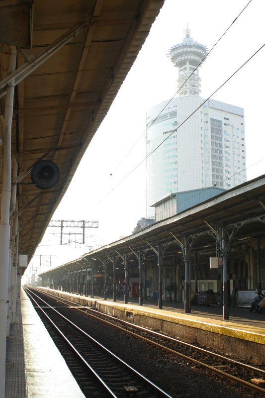 台灣鐵路旅遊攝影台中火車站月台景物篇2006攝影照片2