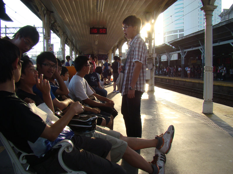 台灣鐵路旅遊攝影台中火車站月台景物篇月台風景2009-2010攝影照片5