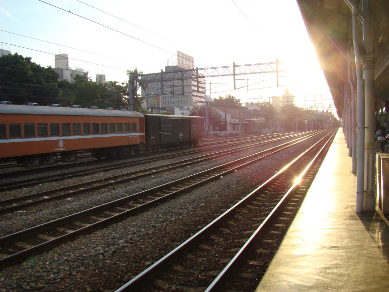 台灣鐵路旅遊攝影台中火車站月台景物篇月台風景2009-2010攝影照片11