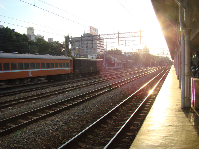 台灣鐵路旅遊攝影台中火車站月台景物篇月台風景2009-2010攝影照片13
