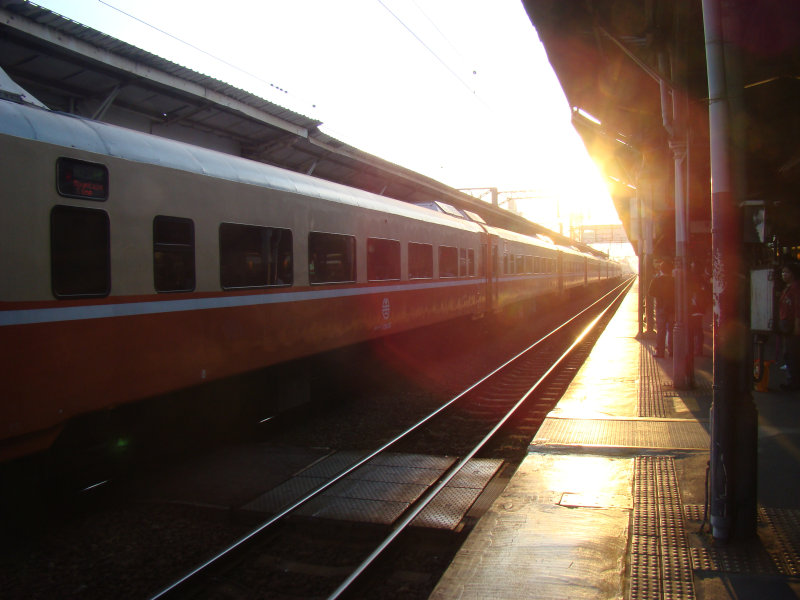 台灣鐵路旅遊攝影台中火車站月台景物篇月台風景2009-2010攝影照片14