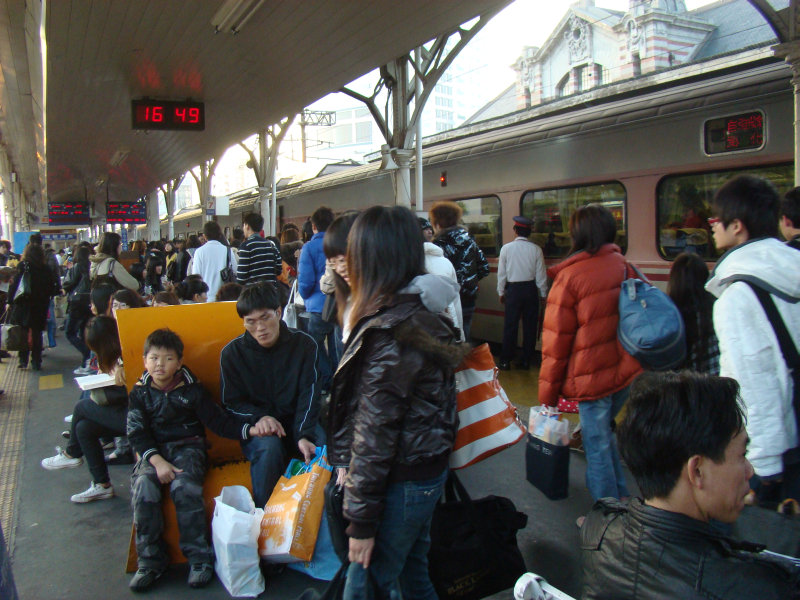 台灣鐵路旅遊攝影台中火車站月台景物篇月台風景2009-2010攝影照片17