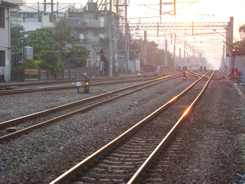台灣鐵路旅遊攝影台中火車站月台景物篇月台風景2009-2010攝影照片21