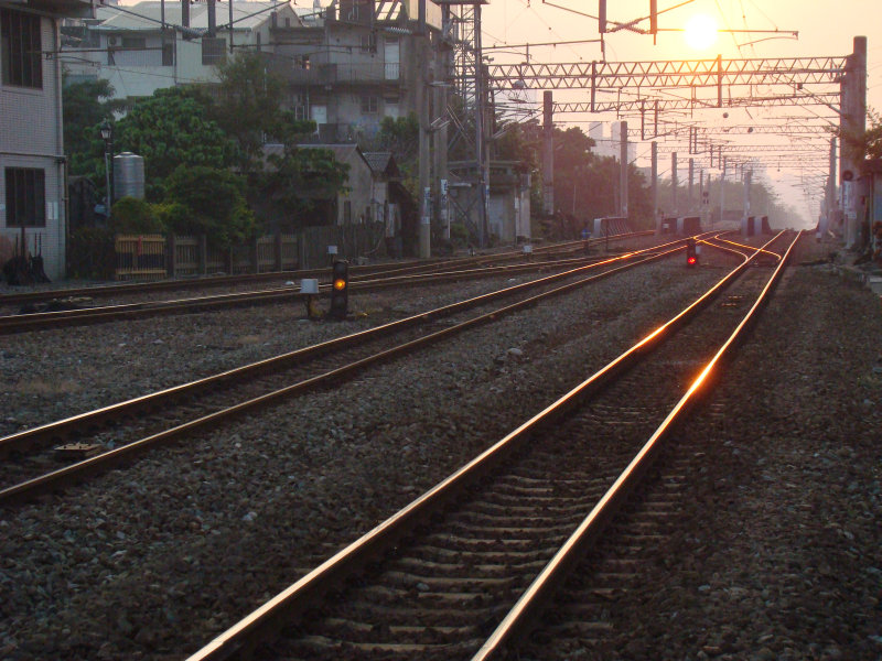 台灣鐵路旅遊攝影台中火車站月台景物篇月台風景2009-2010攝影照片22