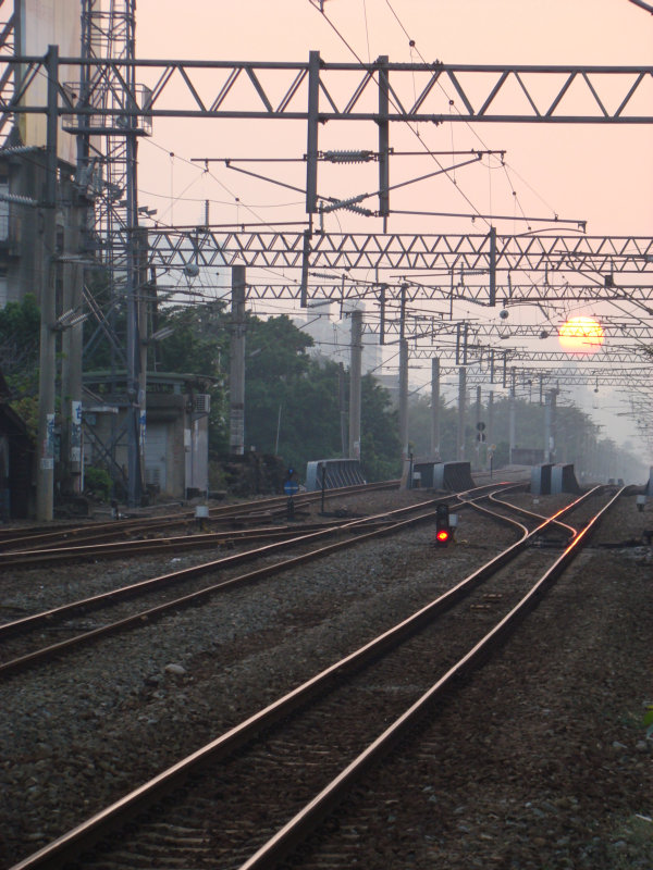 台灣鐵路旅遊攝影台中火車站月台景物篇月台風景2009-2010攝影照片25