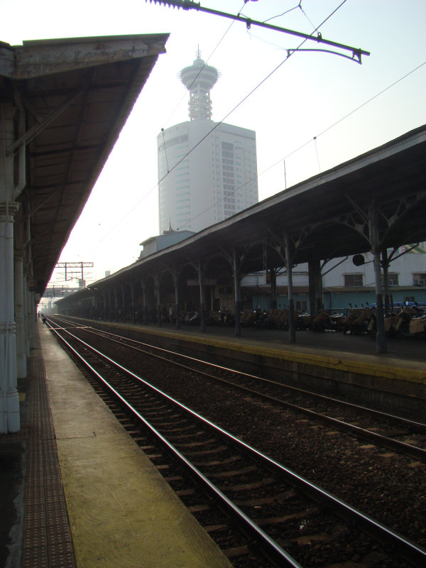 台灣鐵路旅遊攝影台中火車站月台景物篇月台風景2009-2010攝影照片33