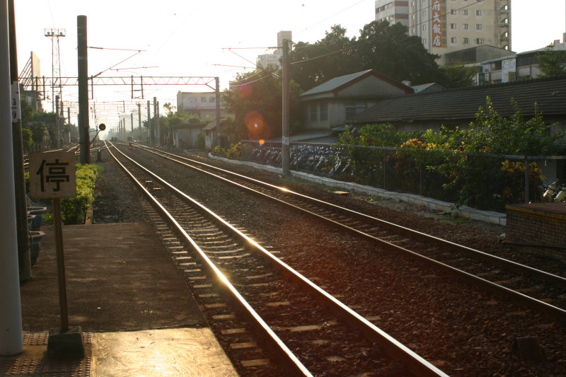 台灣鐵路旅遊攝影台中火車站月台景物篇月台風景2009-2010攝影照片39