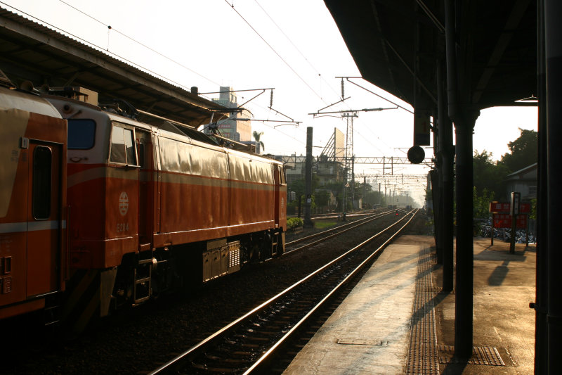 台灣鐵路旅遊攝影台中火車站月台景物篇月台風景2009-2010攝影照片42