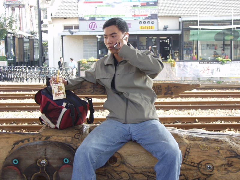 台灣鐵路旅遊攝影台中火車站月台景物篇公共藝術-李俊陽攝影照片169