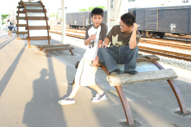 台灣鐵路旅遊攝影台中火車站月台景物篇公共藝術-林維訓-鐵道星情攝影照片28
