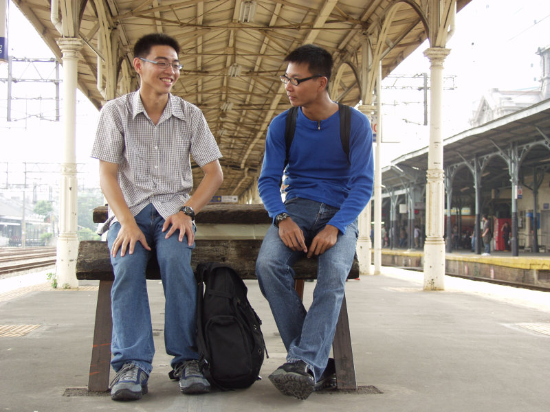 台灣鐵路旅遊攝影台中火車站月台景物篇公共藝術-林維訓-鐵道星情攝影照片45