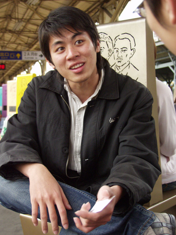 台灣鐵路旅遊攝影台中火車站月台景物篇雕刻時光邀請2006-04-16攝影照片25