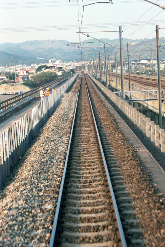 台灣鐵路旅遊攝影山線鐵路台中火車站-花壇火車站2000年攝影照片6