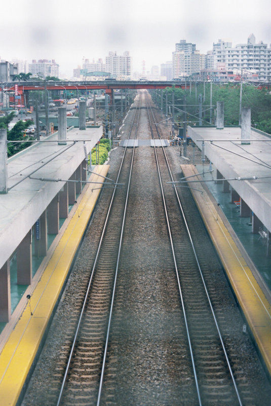 台灣鐵路旅遊攝影山線鐵路台中火車站-花壇火車站2000年攝影照片9