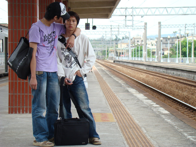 台灣鐵路旅遊攝影山線鐵路台中縣后里火車站攝影照片3