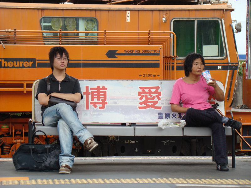 台灣鐵路旅遊攝影山線鐵路豐原火車站2008攝影照片116